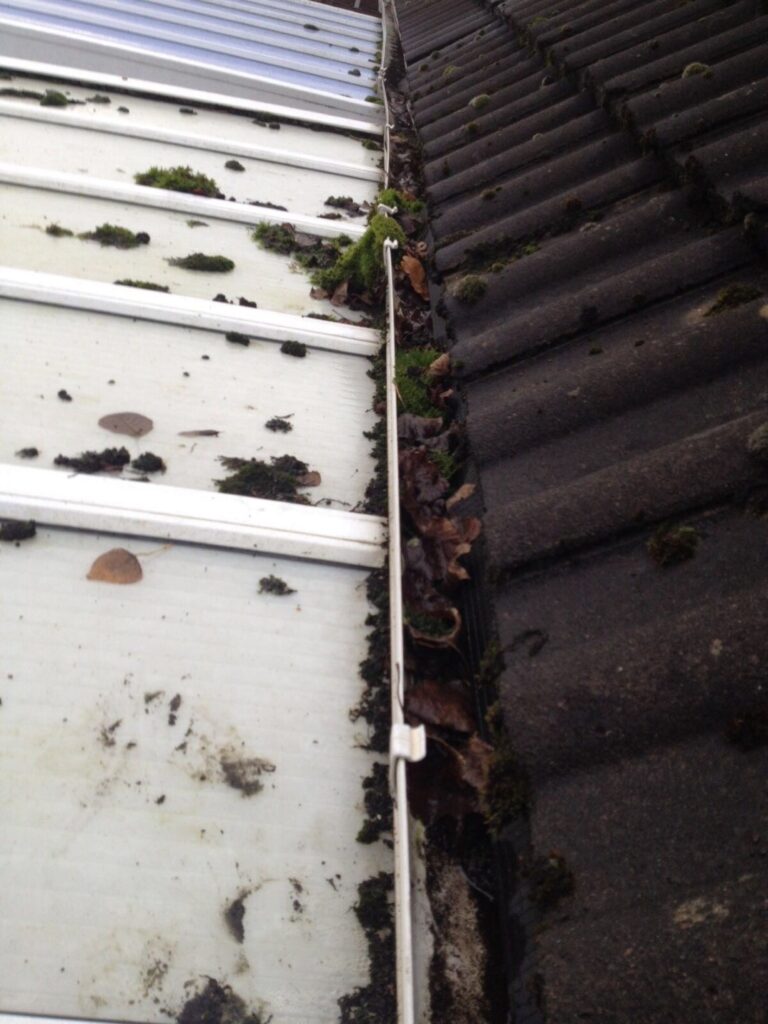 dirty gutters